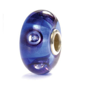 Trollbeads Clear Blue Bubbles Bead